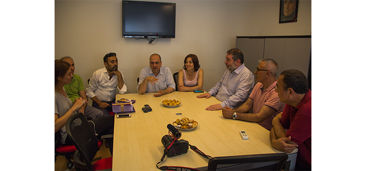 Ահմետ Շըք այցելեց «Ակօս»